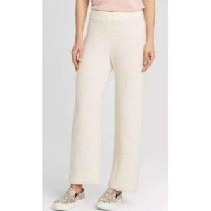 NWT A New Day Cream Tight-Knit Pants Size Small